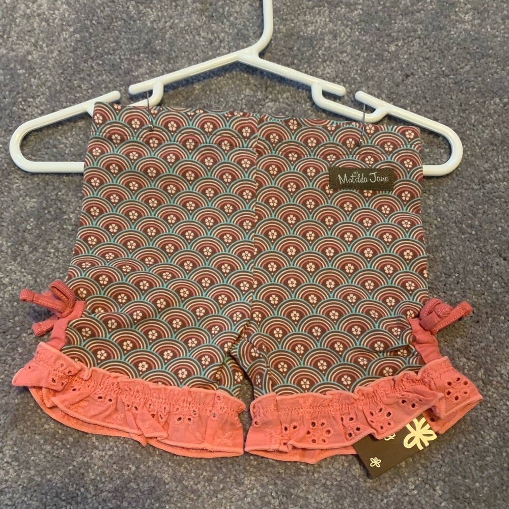 Matilda Jane Lucille Shorts Rainbow Shorts
